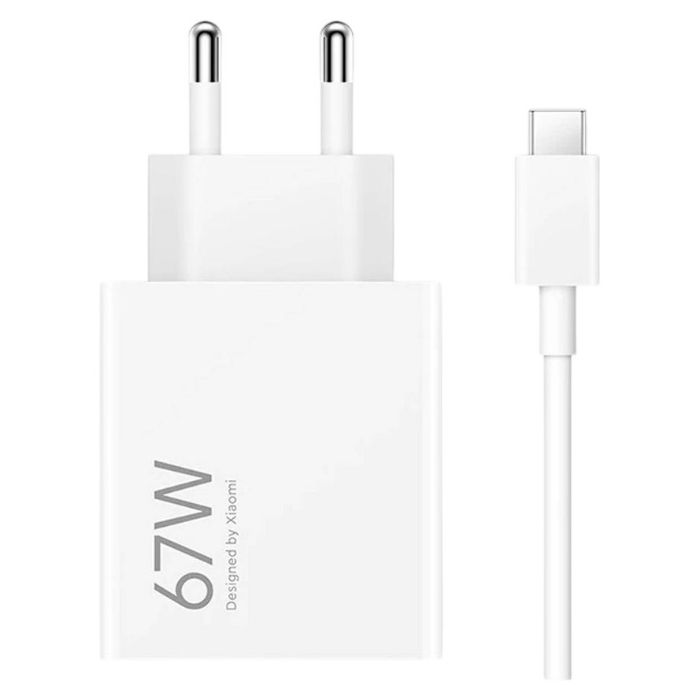 Carregador XIAOMI Charging Combo (67W - Type-A - Branco)