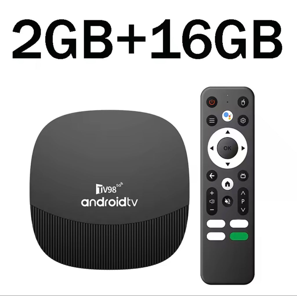 TV98 ATV MAX+ Android TV Box 14 | 8K HDR10+ | Wi-Fi 5G | Bluetooth 5.0 | H313