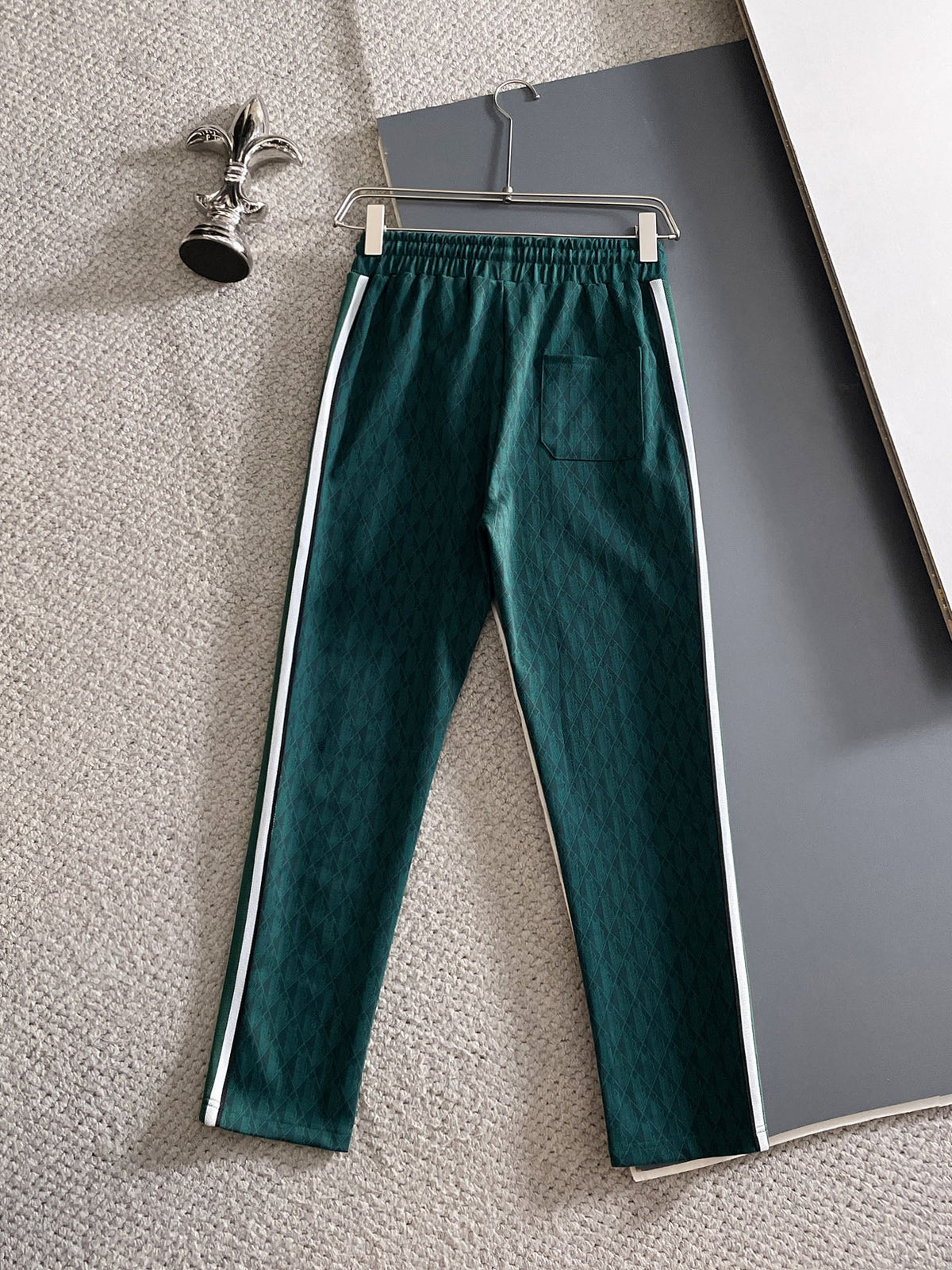 Fato de Treino Lacoste Jacquard Losango Verde