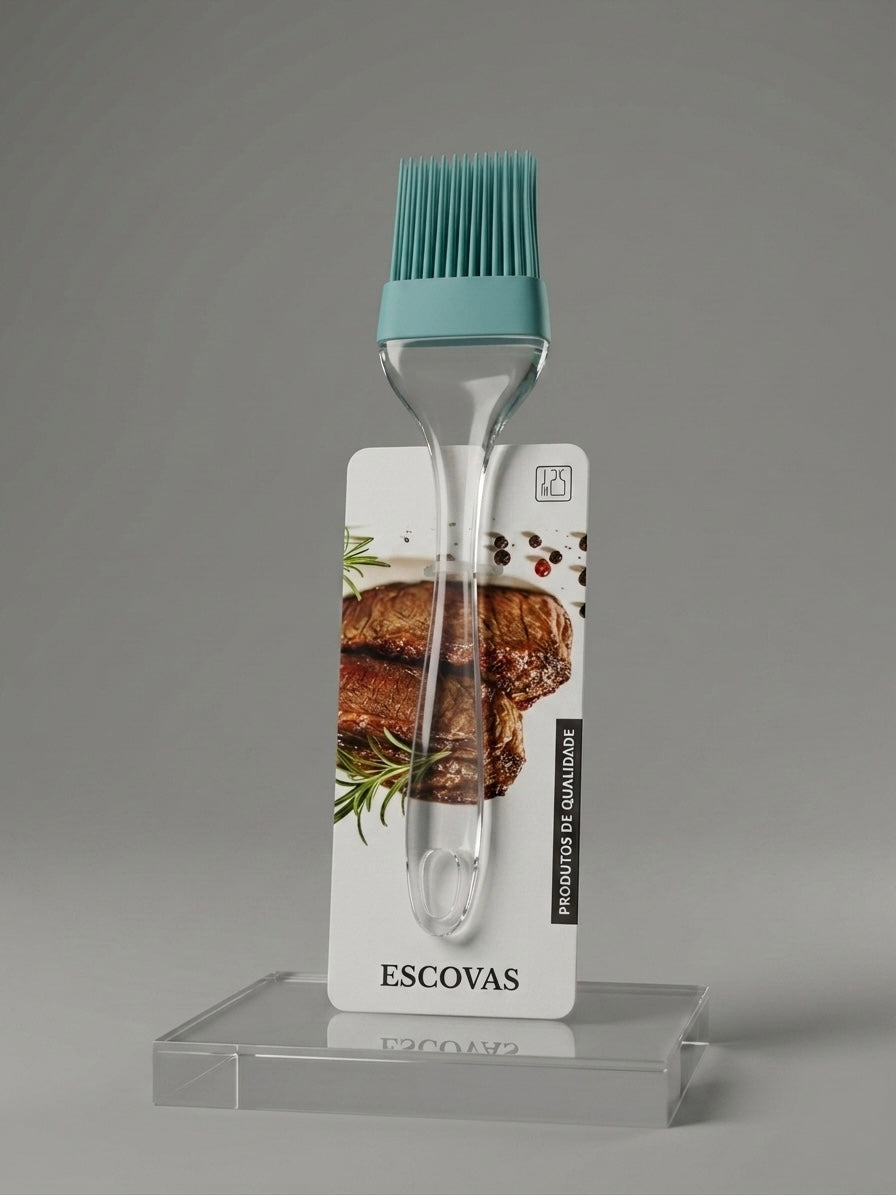 Escova de Silicone para Cozinha – 20,5 cm