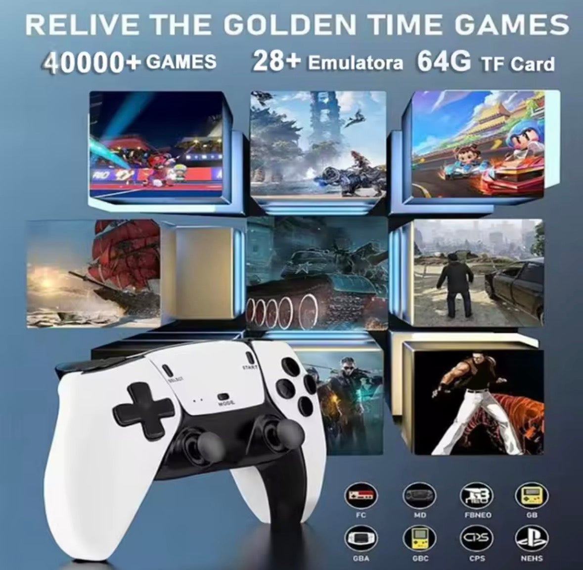 GAME STICK PRO 4K – Diversão sem limites!