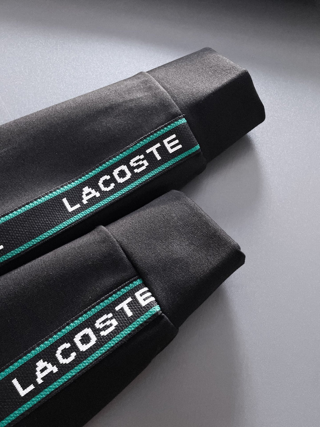 Fato de Treino Lacoste Tape Logo Preto