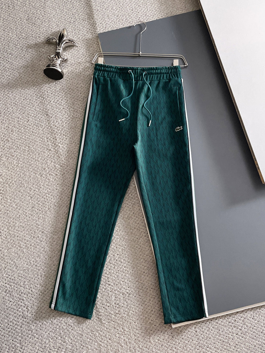 Fato de Treino Lacoste Jacquard Losango Verde