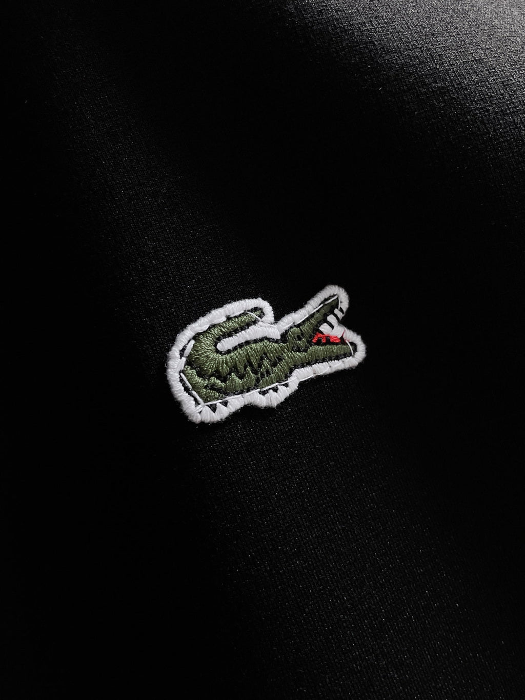 Fato de Treino Lacoste Tape Logo Preto