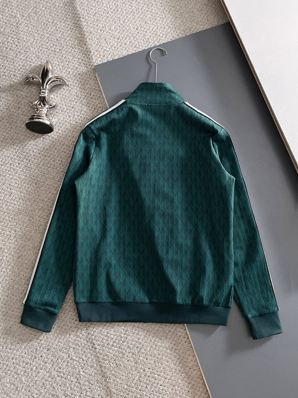 Fato de Treino Lacoste Jacquard Losango Verde