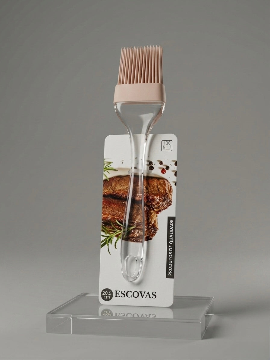 Escova de Silicone para Cozinha – 20,5 cm