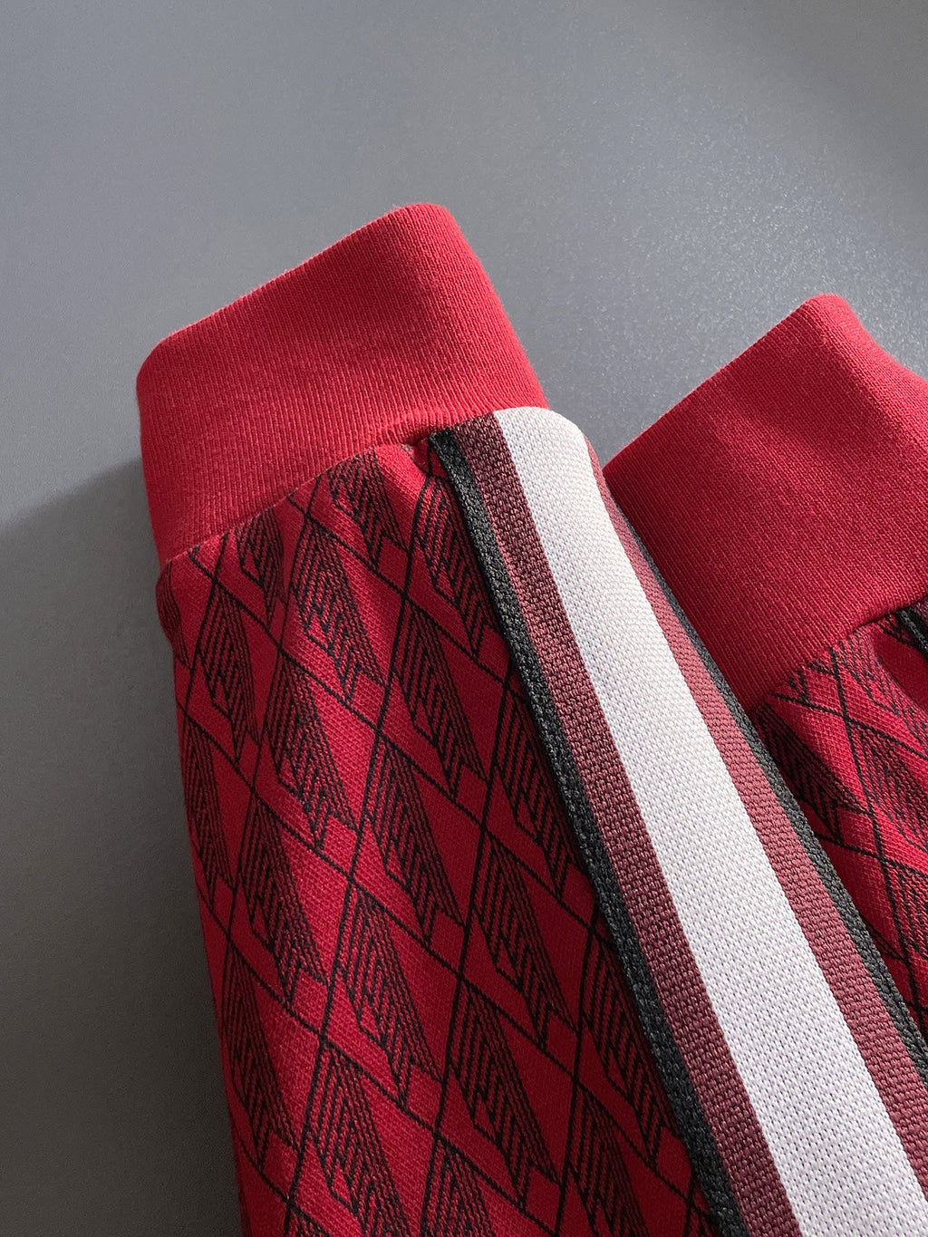 Fato de Treino Lacoste Jacquard Losango Preto