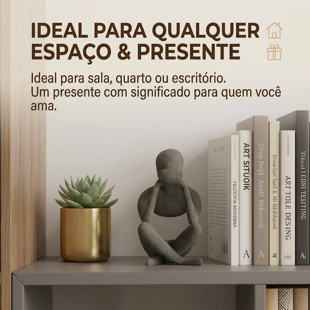 Conjunto de três figuras decorativas dos macacos sábios com 10 cm