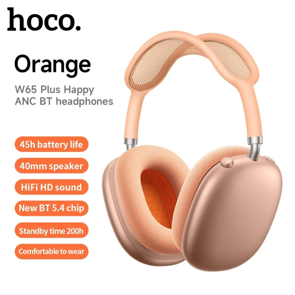 Hoco W65 Plus Auscultadores Bluetooth ANC