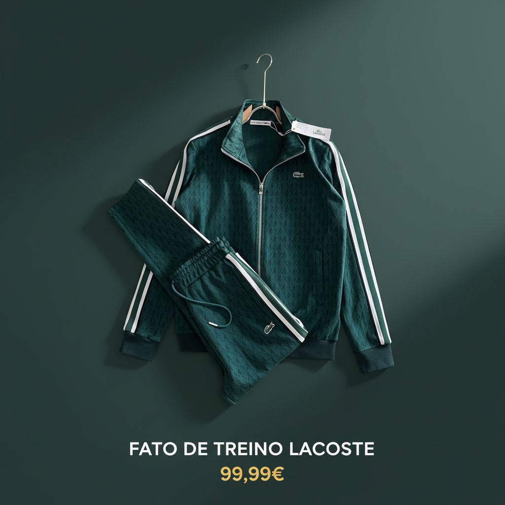 Criativo Fato Lacoste Verde